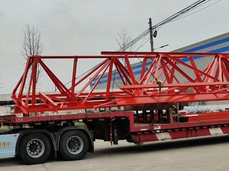 全花架龍門 MH10t-27.5m 制作完成  裝車發(fā)貨